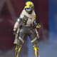 Wraith's Legendary Skin "Void Prowler" in Apex Legends.